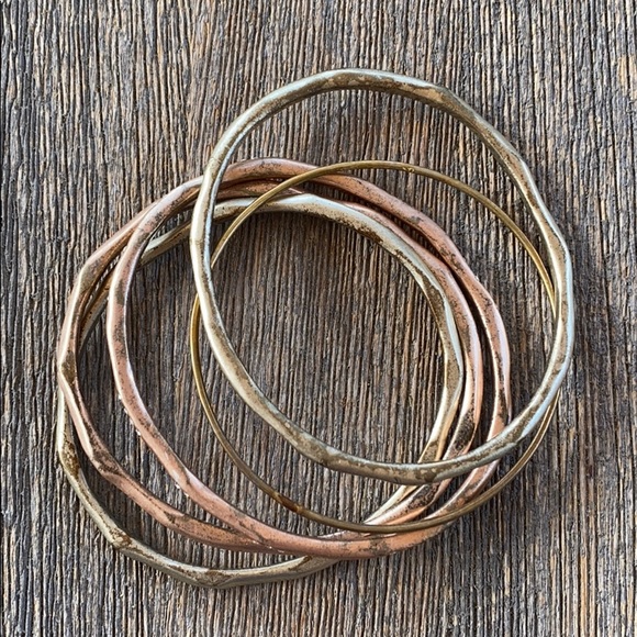 Stackable bangle bracelets - Picture 3 of 3